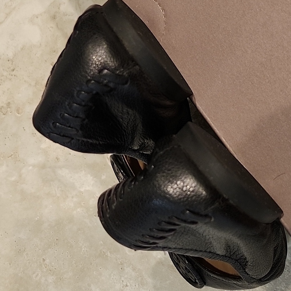 Tory Burch Allie Ballet Flats - Black Leather - Picture 7 of 7